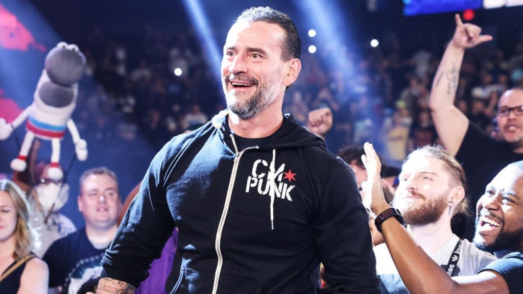 CM Punk and Other WWE Stars Seen with Award-Winning Rapper