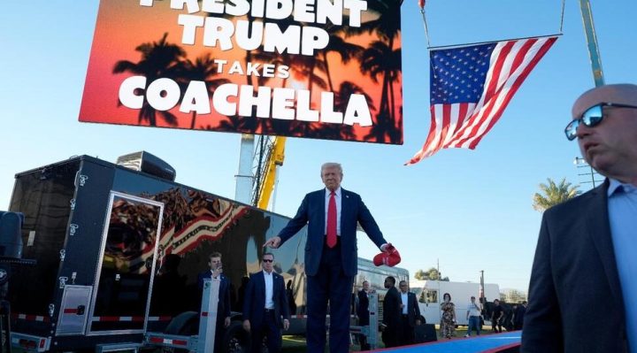 Donald Trump Hosts Rally in California Despite Slim Chances of Winning