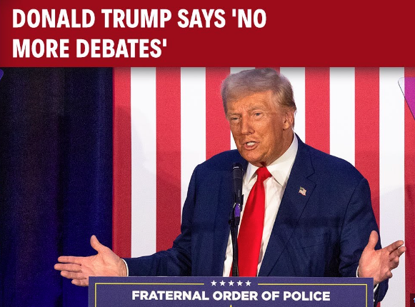 Trump Rejects Debate Invitations: No Rematch Debates for 2024 Election