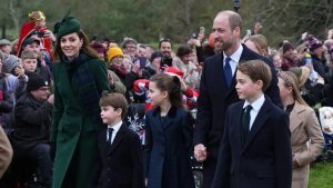 Royals Attend Traditional Christmas Day Service at Sandringham Estate